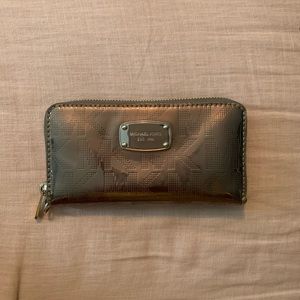 MK Metallic/Chrome Wallet
